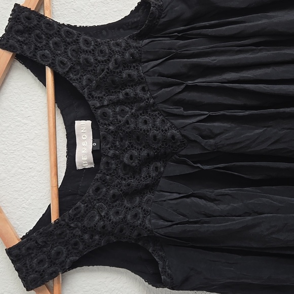 Bensoni Babydoll Silk Fully Lined Summer Top Minimalist Classic Timeless - Picture 5 of 8